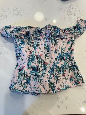 Corset Story Birds of Paradise Steel Boned Corset Top